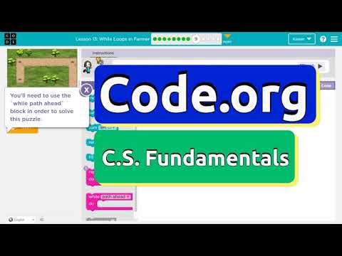 Code.org Express Lesson 16.9 While Loops in Farmer | Answers Explained | Course D Lesson 15.9