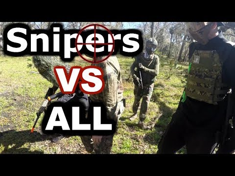 Snipers Vs. ALL --Black Tiger Airsoft
