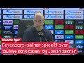 Slot blij met spelopvatting Feyenoord na achterstand tegen Cambuur: 'We gingen niet forceren'