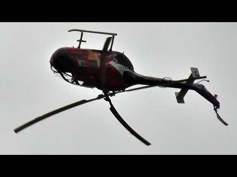 HELICOPTER PILOT SHOWS CRAZY STUNTS WITH HIS BO 105!