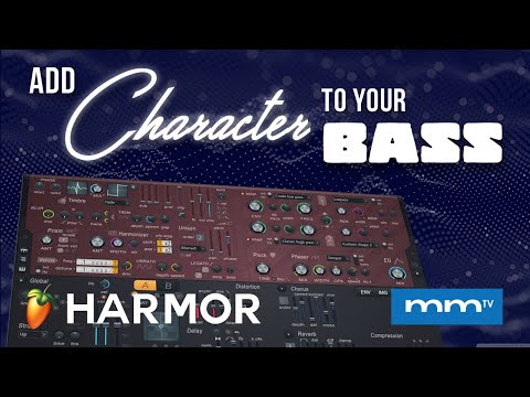 MMTV: FL Studio - Harmor Adding Character to your bass sound | Eric Burgess