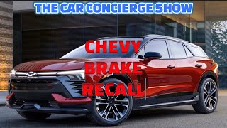GM Recalls EV Chevy Blazer Over Brake Issues