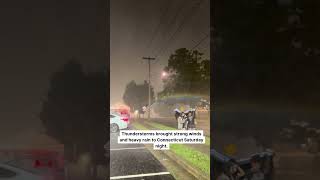 Fourth of July severe storms cause nearly 100,000 Connecticut power outages