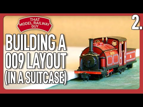 Building A 009 Model Railway In A Suitcase - Episode 2