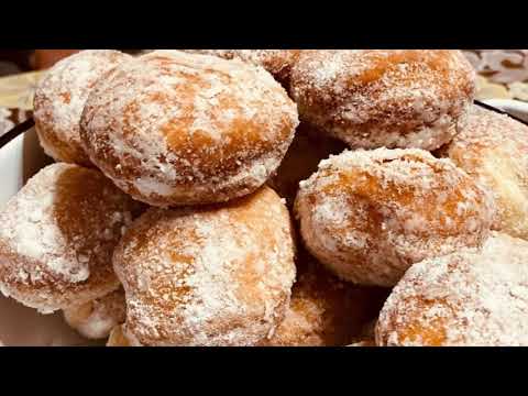 The Best Romanian Doughnuts 🇷🇴 Made by my Sister Cristina ❤️