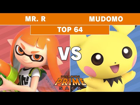 2GG: Prime Saga - BC | Mr. R (Inkling) vs IC | Mudomo (Pichu) Top 64 - Smash Ultimate