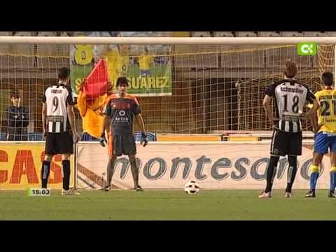 2ª División 10/11 - 38ª Jornada - UD Las Palmas vs FC Cartagena (2-0) QUIROGA y POLLO