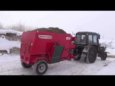 Кормосмеситель и раздатчик Intermix 6m