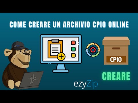 Come creare un archivio CPIO online
