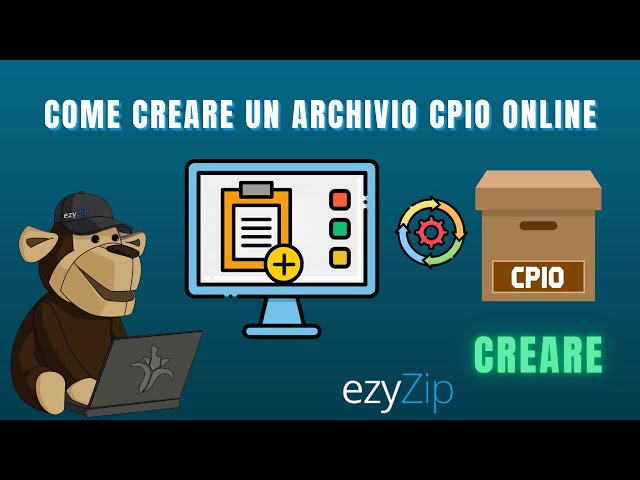 Come creare un archivio CPIO online