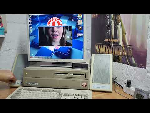 Commodore Amiga 2000 mit Pistorm Emu68 CaffeienOS und Internet über Plipbox!