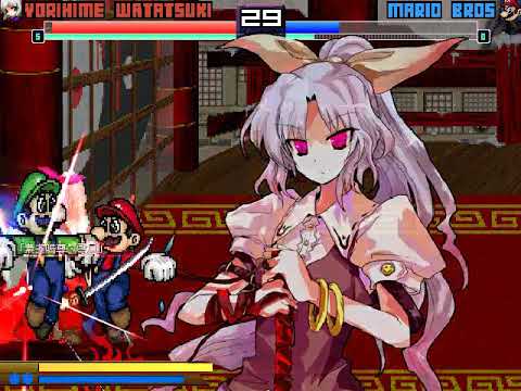 Yorihime watatsuki vs Mario bros — 11/13/19, 5:36AM