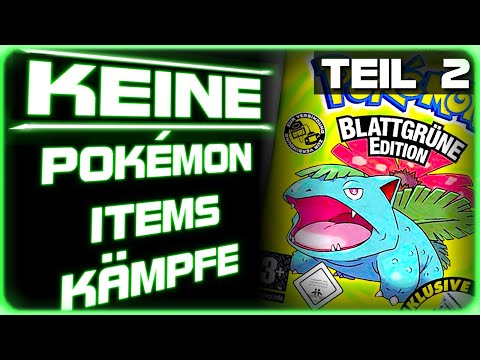 Ich QUÄLE mich unnötig in Pokémon Blattgrün - TEIL 2