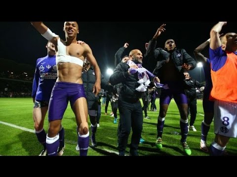 TFC scènes de joies après le match légendaire du maintien en ligue 1 contre Angers