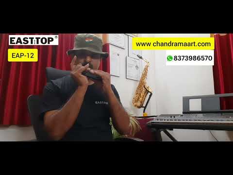 Easttop EAP 12 Chromatic Harmonica |Best Harmonica|Harmonica Tutorial to be Followed | Chandrama Art
