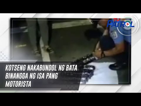 Kotseng nakabundol ng bata binangga ng isa pang motorista TV Patrol