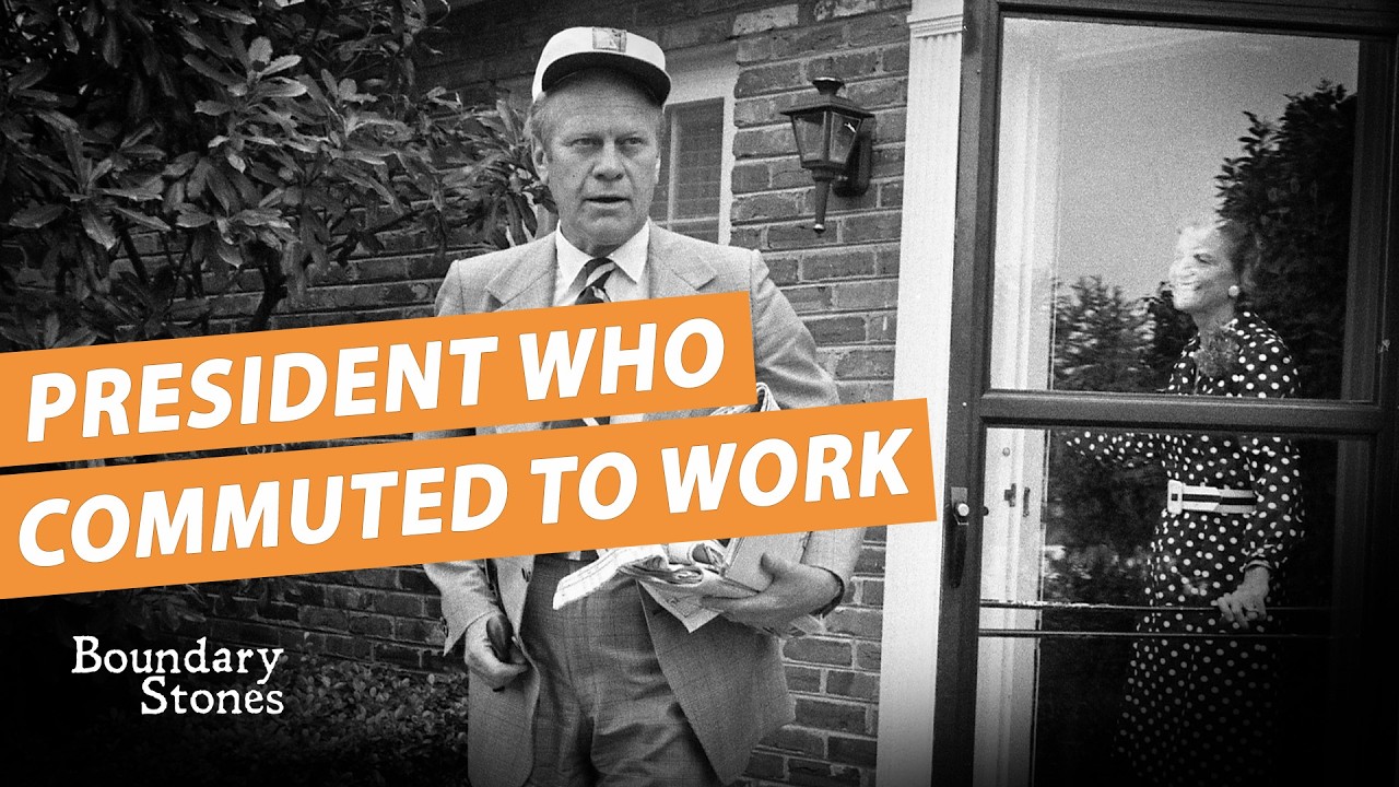 After Watergate, President Ford Commuted to Work at the White House from Alexandria, Virginia