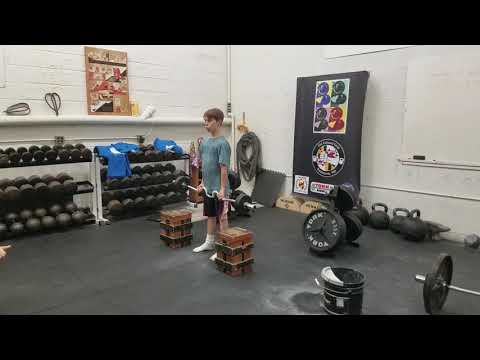 Brixton Dempsey Maizels 40kg HSn 60lb Power Curl @ 2018 USAPC American Open