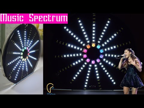 CFun LED Circular Audio Visualizer Music Spectrum Display DIY Kit