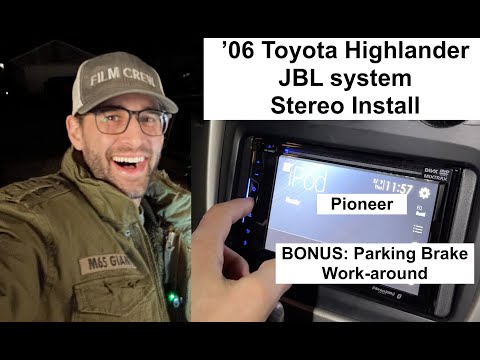 ★★★★★ '06 Toyota Highlander JBL Install - 2006 Hybrid Radio Wiring - Toyota Tundra 2004 AVH, 1400NEX