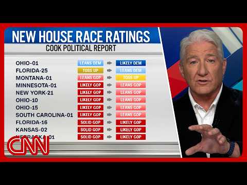 11 more House races shift towards Dems: John King reacts