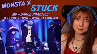 Download lagu Monsta X 'Stuck' MV   Dance Practice   M Countdown   Wonho Fancam (thirst) mp3