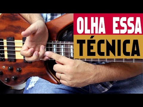 Como Fazer o Slap Metralhadora Facilmente (Técnica que Criei)