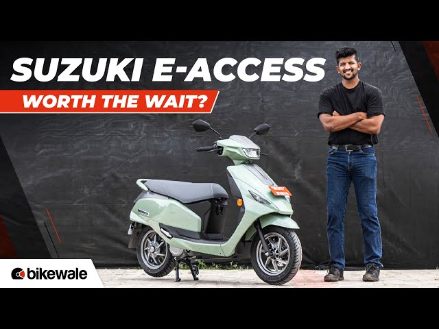 Suzuki e-Access - Worth the wait? I Suzuki's first electric scooter for India I BikeWale First Ride - BikeWale