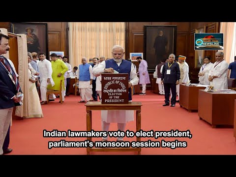 Indian lawmakers vote to elect president, parliament's monsoon session begins South Asia Newsline