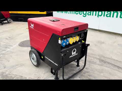 2021 PRAMAC 6 KVA GENERATOR ...710 HRS ...893T - Image 2