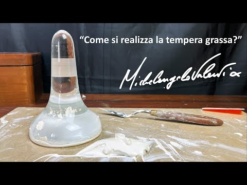 Come si realizza la tempera grassa?