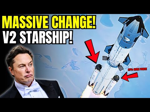 GAME-CHANGING: SpaceX's Starship V2 Unleashed... 25% More Power + First Real Payload!  INSANE!