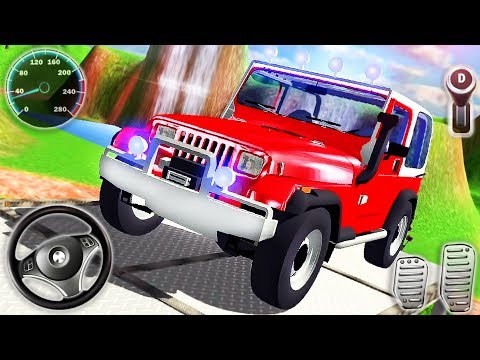 4X4 Jeep Hero Mountain Drive Simulator - Real Offroad Land Cruiser - Android GamePlay #3