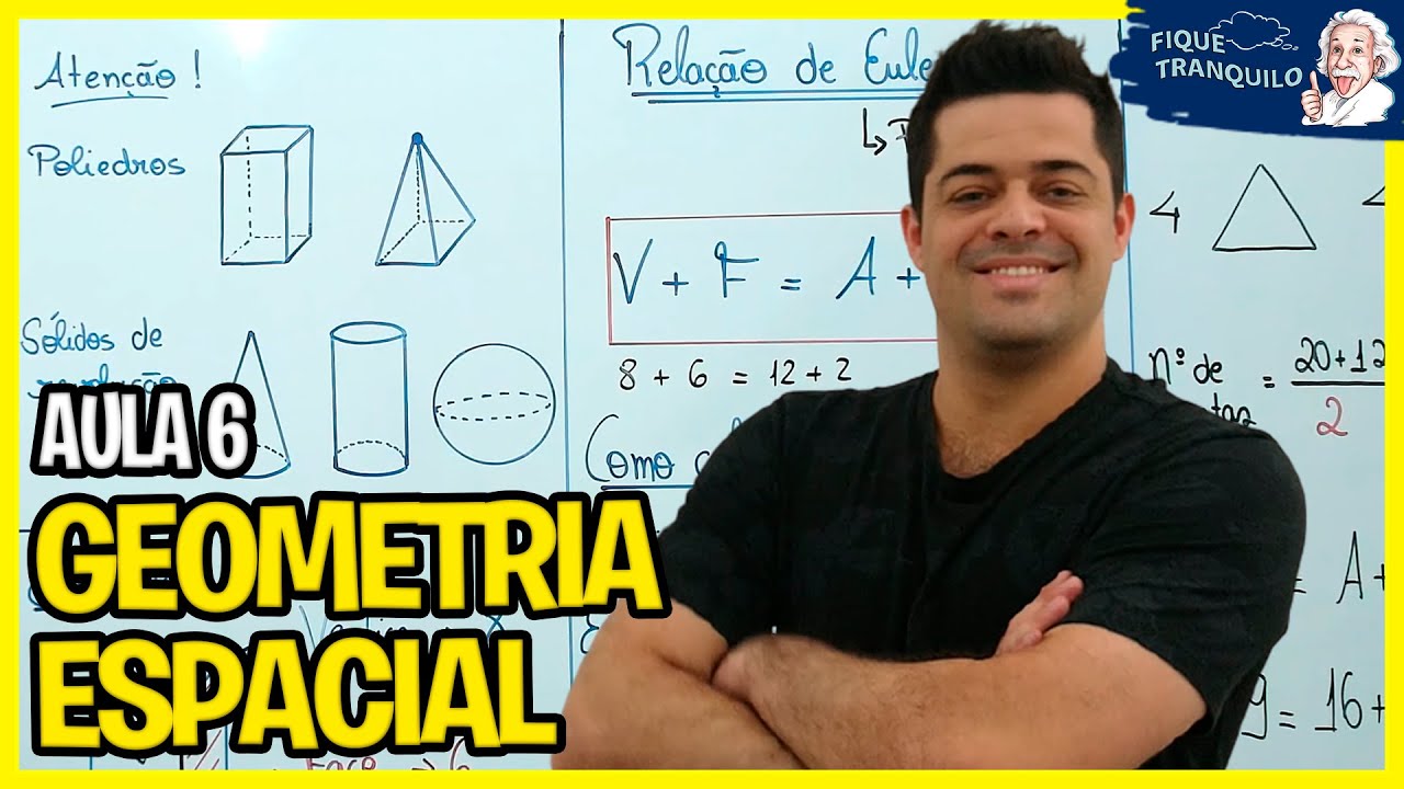 Geometria espacial (ENEM) - Aula 6: Poliedros / Relação de Euler