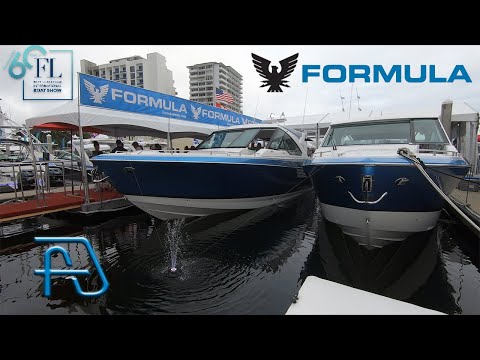 FORMULA 380 SSC, 45 Yacht, & 430 ASC at Fort Lauderdale International Boat Show - FLIBS 2019