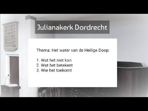 Dienst 27-08-2023 10:00 -  HC Zondag 27/ Kolossenzen 2 - Ds. W.A. Zondag