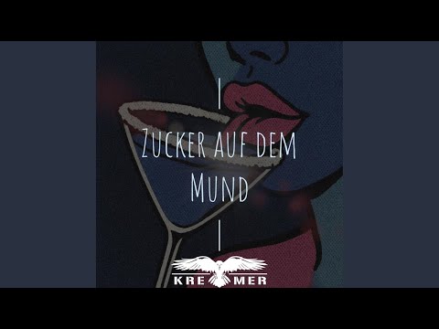 Zucker auf dem Mund