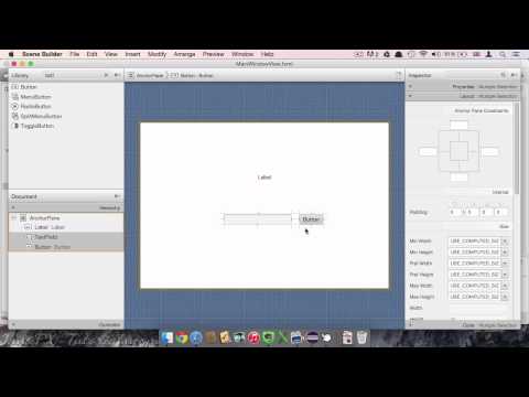 JavaFX Java GUI Tutorial [4] - Create the GUI with Scene Builder - ENGLISH