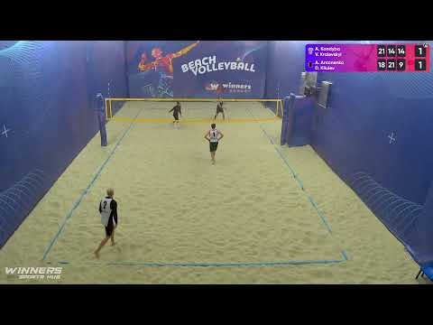 20:25 A. Kandyba / V. Kraievskyi - A. Antonenko / D. Kliuiev 22.01.2023 | Winners Beach Volleyball