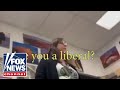 Unhinged teacher caught on video going on left-wing political rant