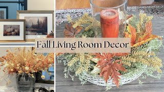 Revamp Your Living Room This Fall 2024 | Cozy Decor Blending Traditional & Moody Shades!