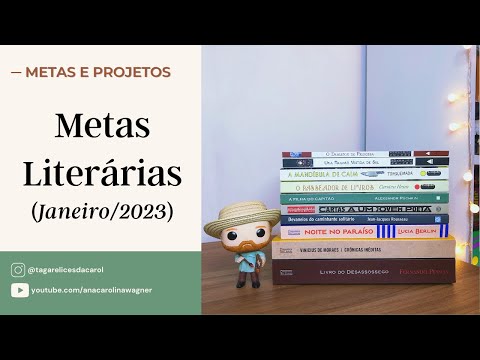 METAS LITERÁRIAS - JANEIRO/2023 | Ana Carolina Wagner