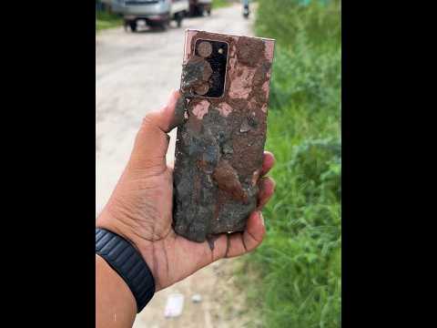 Restore Galaxy Note 20 Ultra From Mud #restore #restoration #samsung #shorts
