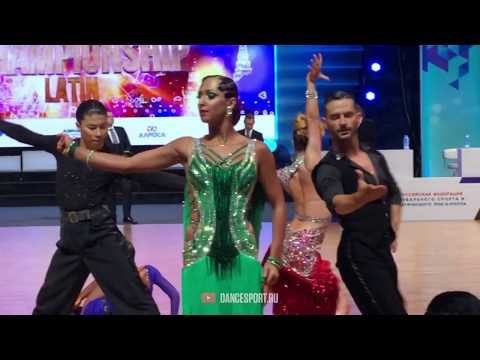 Daniel Rubashevsky - Anastasiya Rubashevsky USA | Pasodoble | World Latin Championship 2019 | Moscow
