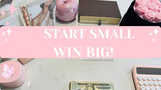 ✨How I Use Mini Saving Challenges to Grow My Savings| #budget #cashstuffing #save #money 