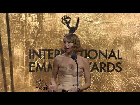 2025 International Emmy® Best Performance by an Actress Winner Anna Maxwell Martin in Until I Kill Y