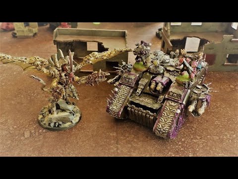 Warhammer 40k - 9.Edition - Battlereport 390 - Tyranids vs. Emperors Children (DE)