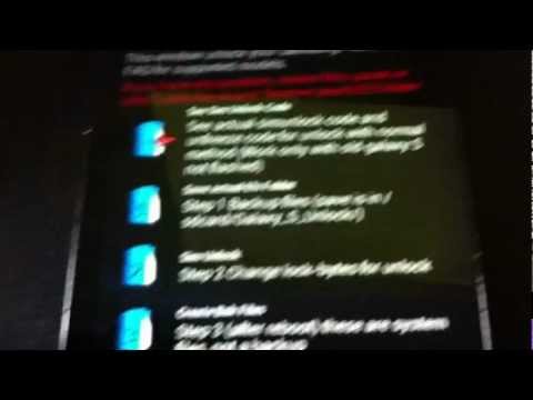 comment installer galaxy s'unlock