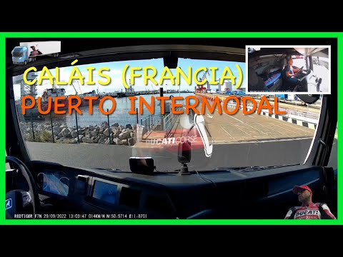 Dejo Un Remolque En El Puerto Intermodal De Caláis (Francia) #040