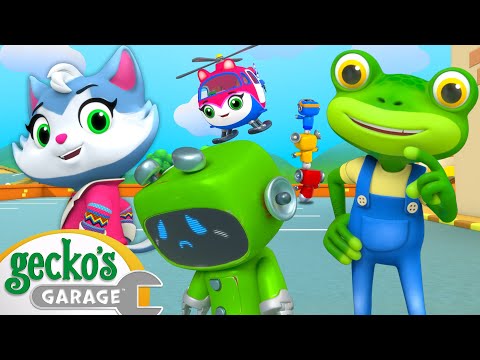 Go Go Green Mechanical! | Gecko's Garage | Trucks For Children | Cartoons For Kids